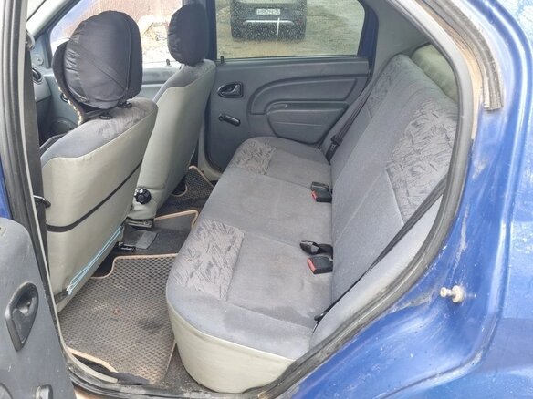 2006 Renault Logan I, синий, 180000 рублей - вид 11