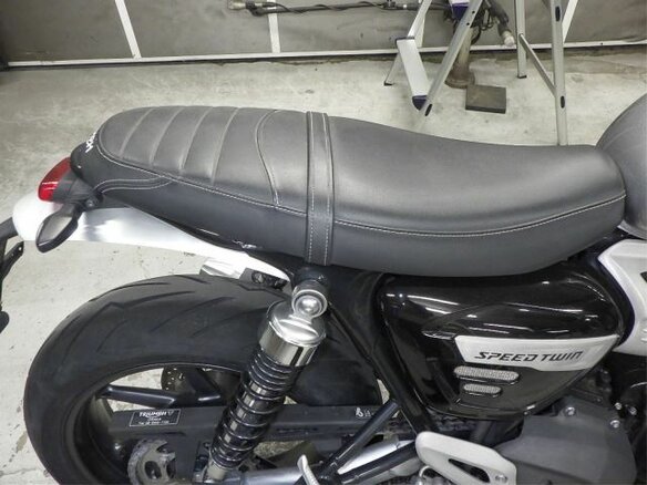 2020 Triumph Speed Twin, серый, 900000 рублей - вид 11