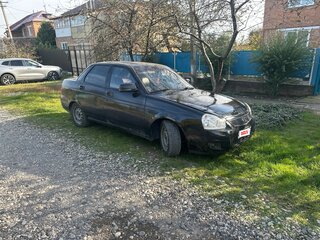 2007 Lada (ВАЗ) Priora I, чёрный, 150000 рублей, вид 1