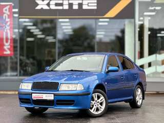 2004 Skoda Octavia I (A4) Рестайлинг, синий, 419000 рублей, вид 1
