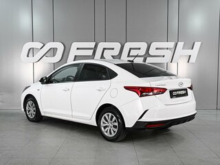 2021 Hyundai Solaris II Рестайлинг, белый, 1599000 рублей, вид 2