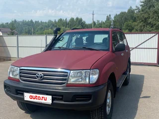 1999 Toyota Land Cruiser 105 100 Series, красный, 1200000 рублей, вид 1