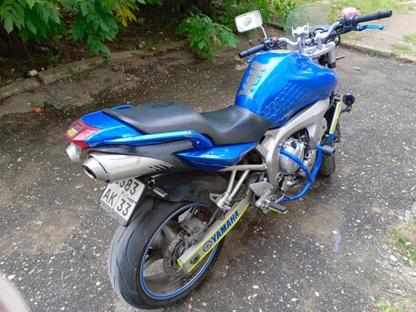 2004 Yamaha FZ6, синий, 380000 рублей, вид 4