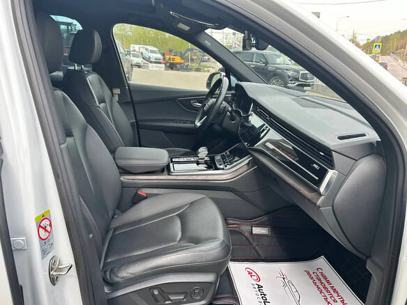 2020 Audi Q7 45 TDI II (4M) Рестайлинг, белый, 6950000 рублей - вид 15