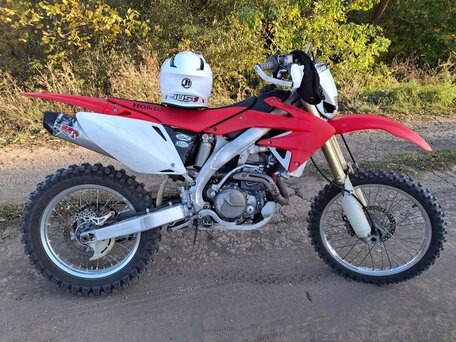 2008 Honda CRF 450L, красный, 470000 рублей, вид 5