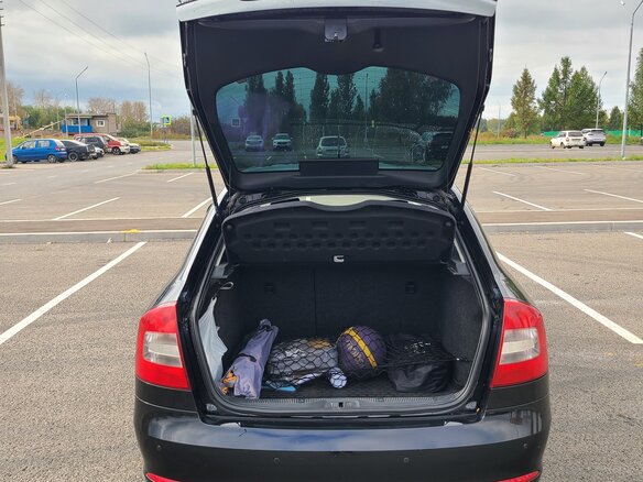 2011 Skoda Octavia II (A5) Рестайлинг, чёрный - вид 9