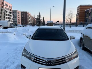 2014 Toyota Corolla XI (E160, E170, E180), белый, 1600000 рублей, вид 2