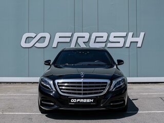 2017 Mercedes-Benz Maybach S-Класс 400 I (X222), чёрный, 3499000 рублей, вид 3