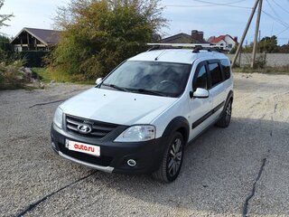 2016 Lada (ВАЗ) Largus Cross I, белый, 1100000 рублей, вид 2