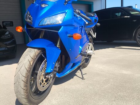 2005 Honda CBR 600RR, синий, 650000 рублей, вид 3