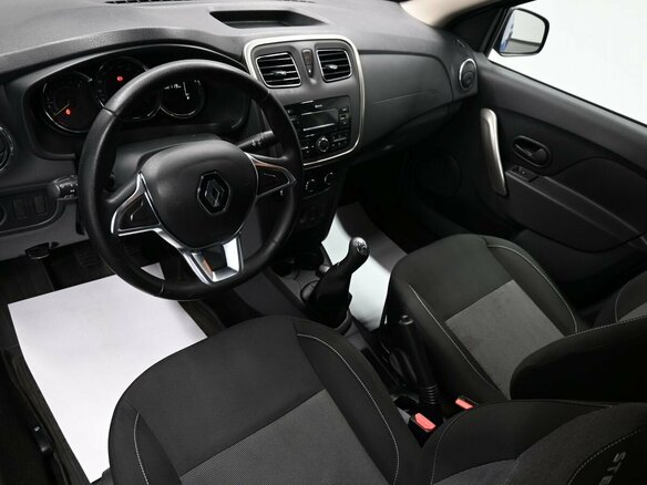 2019 Renault Logan Stepway II Рестайлинг, синий, 1020000 рублей - вид 7
