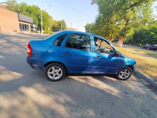 2006 Lada (ВАЗ) Kalina I, синий, 300000 рублей, вид 2