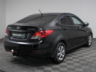 2011 Hyundai Solaris I, чёрный, 599000 рублей, вид 5