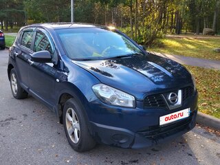 2011 Nissan Qashqai I Рестайлинг, синий, 555555 рублей, вид 2