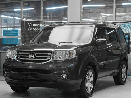 2014 Honda Pilot II Рестайлинг, серый, 2079000 рублей, вид 1