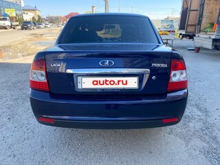 2014 Lada (ВАЗ) Priora I Рестайлинг, синий, 530000 рублей, вид 4