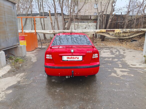 2008 Skoda Octavia I (A4) Рестайлинг, красный, 670000 рублей - вид 4