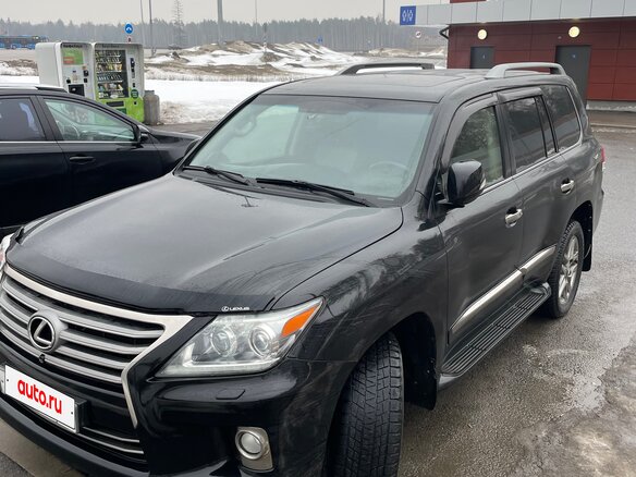 2012 Lexus LX 570 III Рестайлинг, чёрный, 3950000 рублей - вид 5