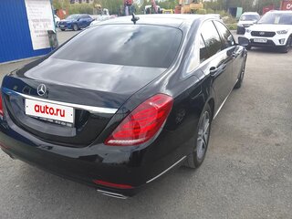 2016 Mercedes-Benz S-Класс 400 Long VI (W222, C217), чёрный, 4000000 рублей, вид 4