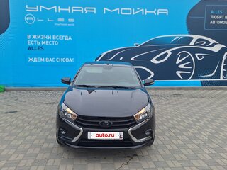 2018 Lada (ВАЗ) Vesta I, чёрный, 900000 рублей, вид 1