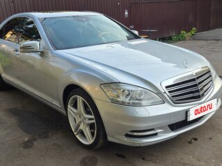 2010 Mercedes-Benz S-Класс 350 V (W221) Рестайлинг, серебристый, 1850000 рублей, вид 1