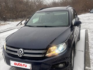 2013 Volkswagen Tiguan I Рестайлинг, синий, 1570000 рублей, вид 2
