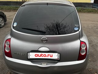 2008 Nissan March III (K12), серебристый, 490000 рублей, вид 3