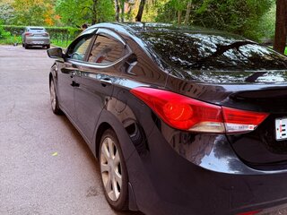 2013 Hyundai Elantra V (MD), чёрный, 750000 рублей, вид 4
