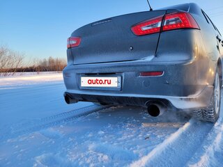 2008 Mitsubishi Lancer X, серый, 580000 рублей, вид 4