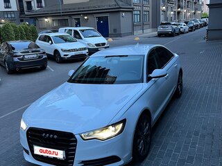 2014 Audi A6 IV (C7), белый, 1650000 рублей, вид 2