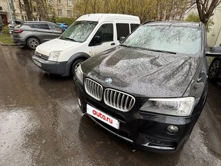 2012 BMW X3 28i xDrive II (F25), чёрный, 1610000 рублей, вид 1