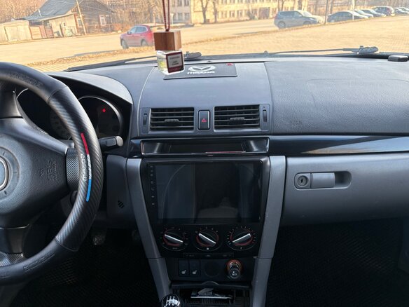 2006 Mazda 3 I (BK) Рестайлинг, серебристый, 430000 рублей - вид 13