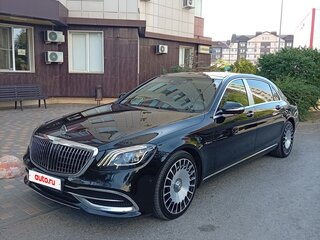 2018 Mercedes-Benz Maybach S-Класс 450 I (X222) Рестайлинг, чёрный, 5800000 рублей, вид 1