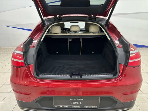 2017 Mercedes-Benz GLC Coupe 250 I (C253), красный - вид 6