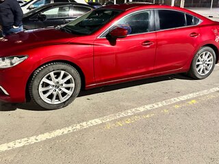 2017 Mazda 6 III (GJ) Рестайлинг, красный, 1890000 рублей, вид 4