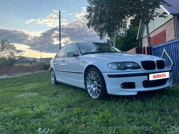 2002 BMW 3 серии 320i IV (E46) Рестайлинг, белый, 750000 рублей - вид 12