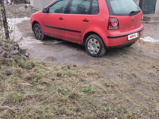 2008 Volkswagen Polo IV Рестайлинг, красный, 415000 рублей, вид 5