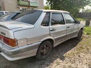 2005 Lada (ВАЗ) 2115, серебристый, 55000 рублей, вид 3