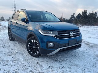 2019 Volkswagen T-Cross I, синий, 1700000 рублей, вид 1