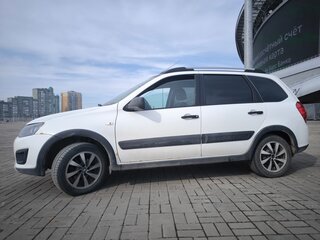 2017 Lada (ВАЗ) Kalina Cross II, белый, 538000 рублей, вид 5
