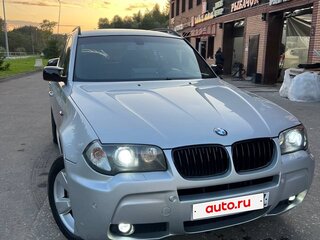 2006 BMW X3 25i I (E83), серебристый, 1150000 рублей, вид 2
