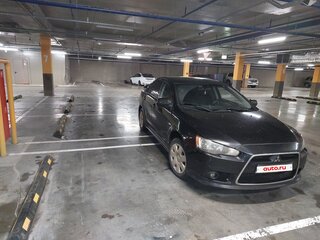 2010 Mitsubishi Lancer X, чёрный, 650000 рублей, вид 2