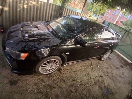 2010 Mitsubishi Lancer X, чёрный, 860000 рублей, вид 5