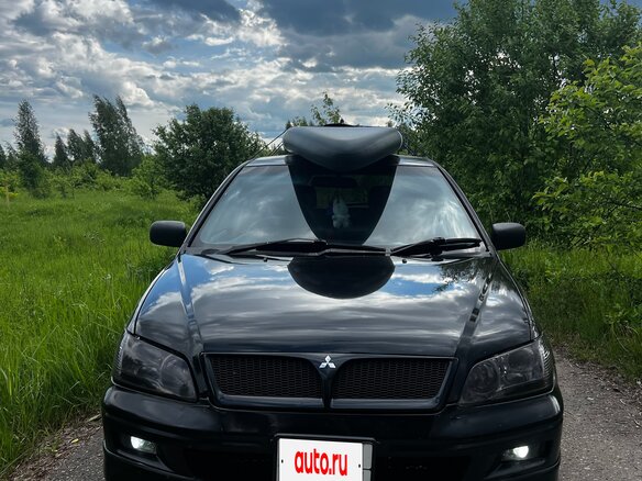 2000 Mitsubishi Lancer Cedia IX, чёрный