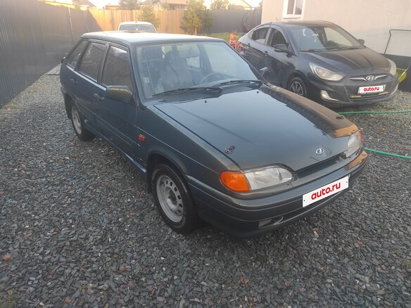 2005 Lada (ВАЗ) 2114, зелёный, 170000 рублей - вид 3