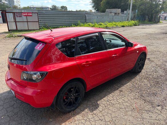 2008 Mazda 3 I (BK) Рестайлинг, красный, 699000 рублей - вид 5