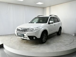 2012 Subaru Forester III Рестайлинг, белый, 1275000 рублей, вид 1