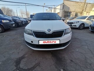 2019 Skoda Rapid I Рестайлинг, белый, 445000 рублей, вид 1