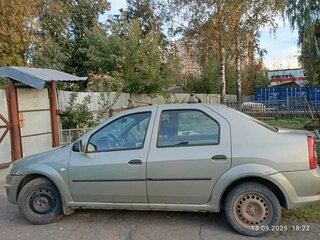 2012 Renault Logan I Рестайлинг, бежевый, 390000 рублей, вид 3