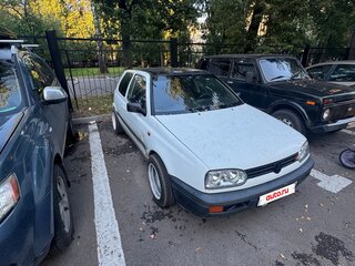 1992 Volkswagen Golf III, белый, 175000 рублей, вид 1